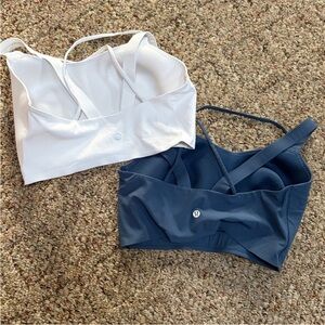 Lululemon size 10 set of two bras.
